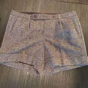 Gap Coffee Tweed Shorts